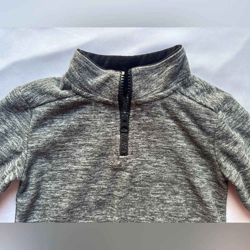Crazy 8 Gray Quarter-Zip Pullover